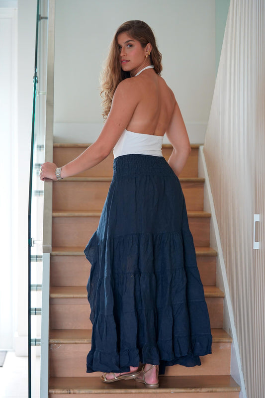 Top bodysuit halter backless