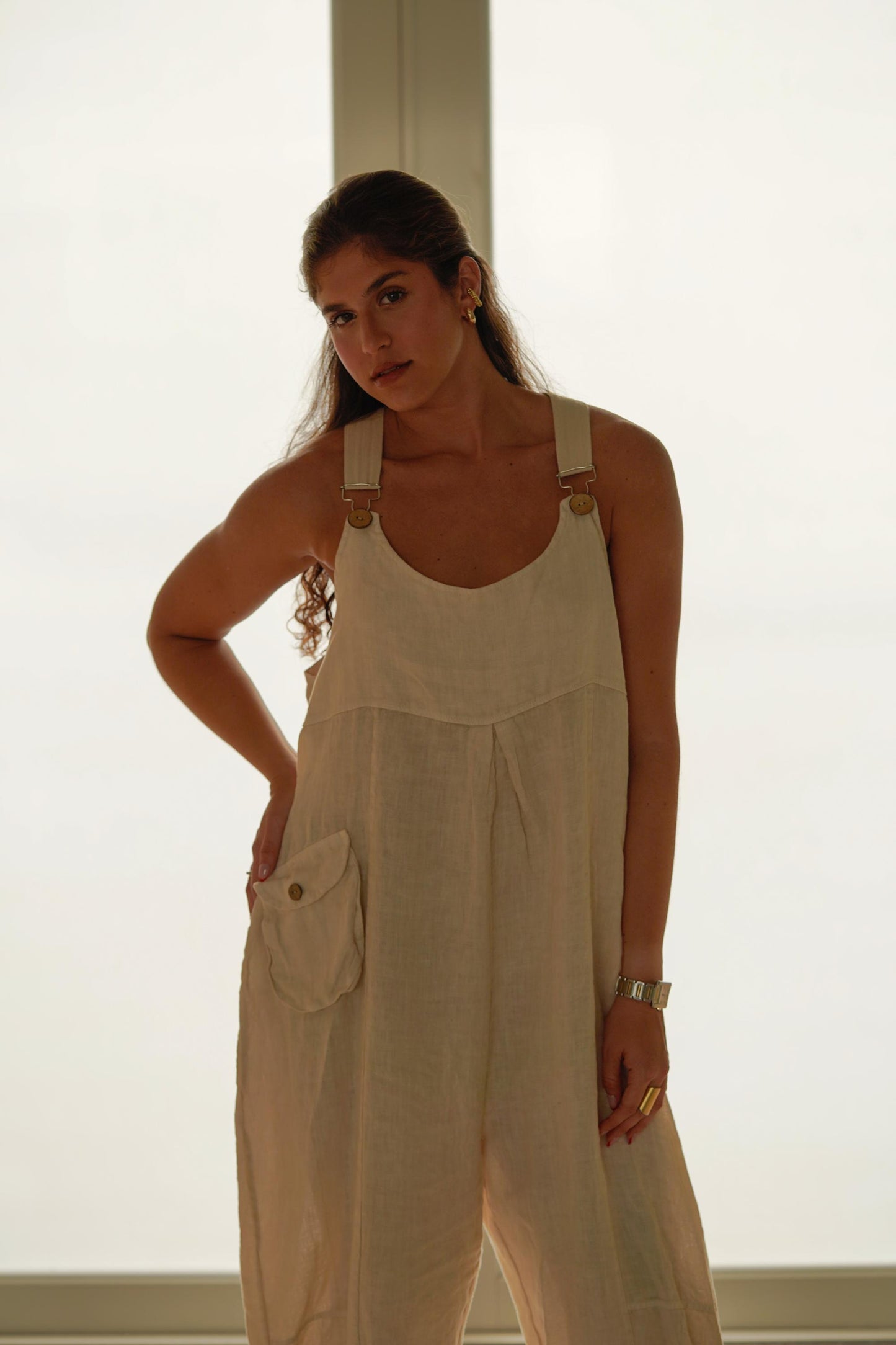 Jumpsuit linen
