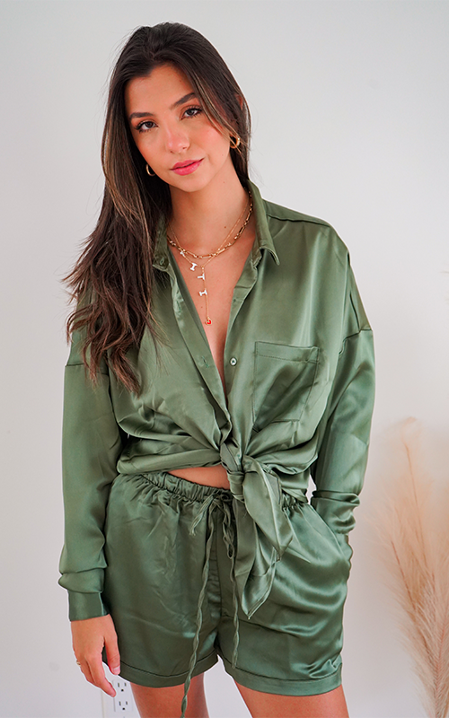 Set short silk