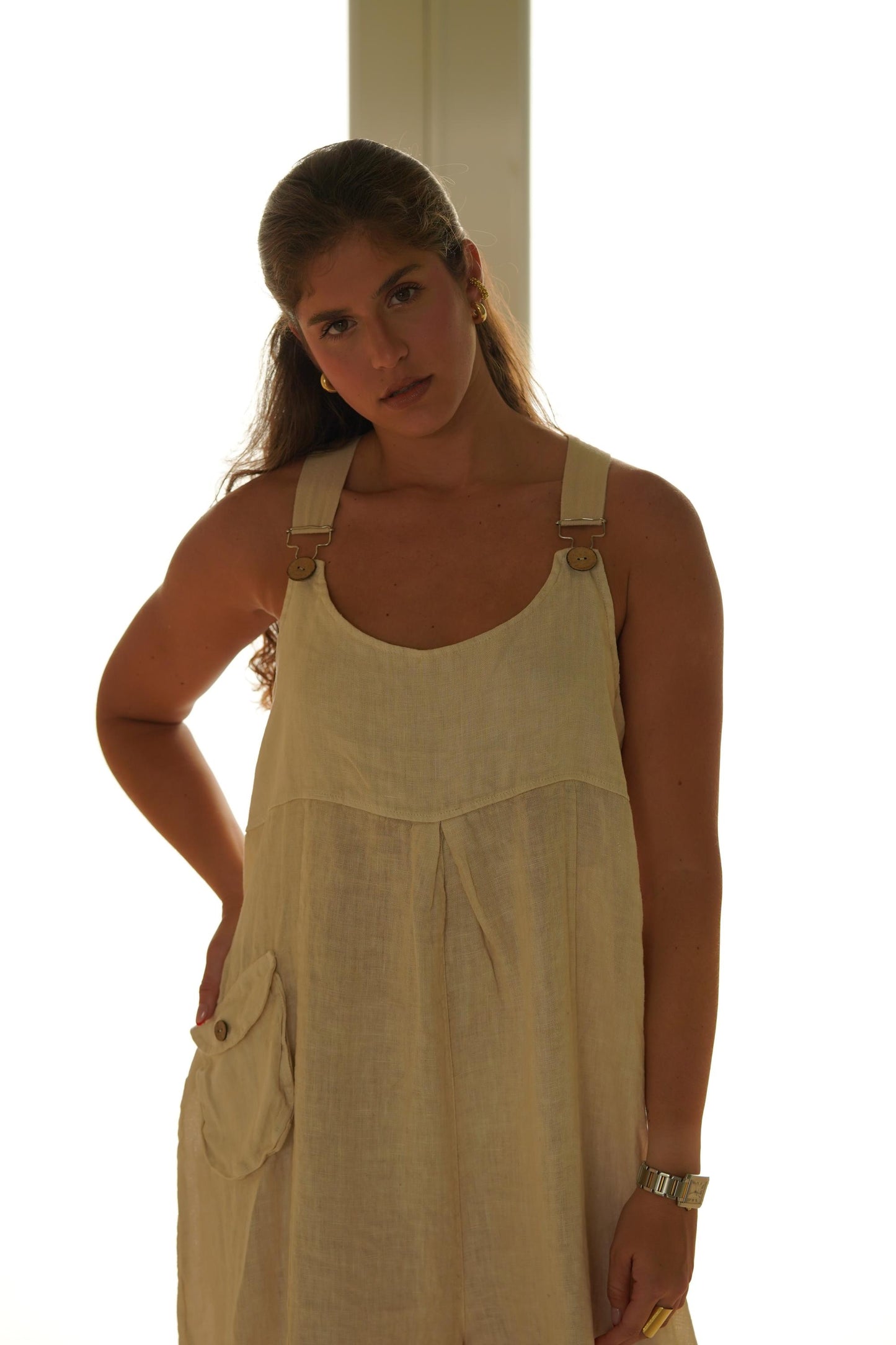 Jumpsuit linen